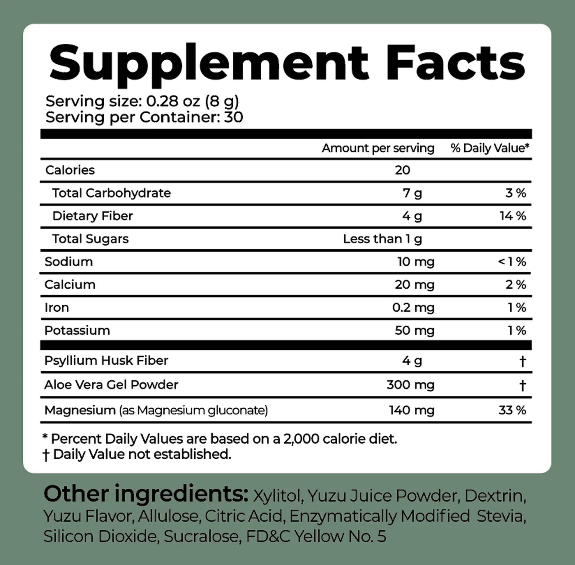 Spell MTD Yuja Powder